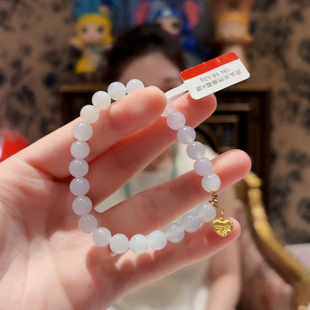 未镶嵌手链翡翠手串