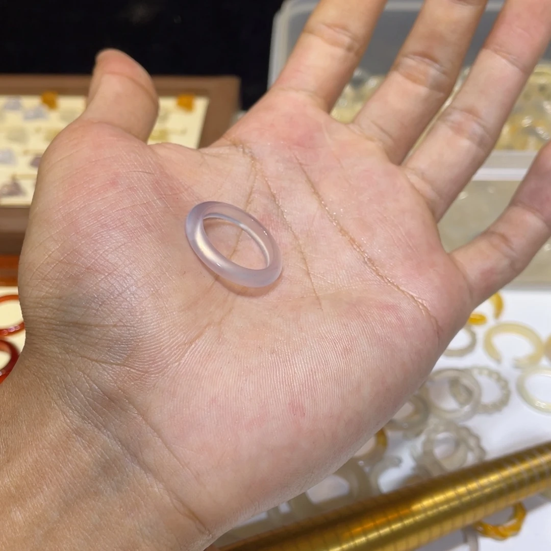 玛瑙/玉髓未镶嵌戒指531号港17