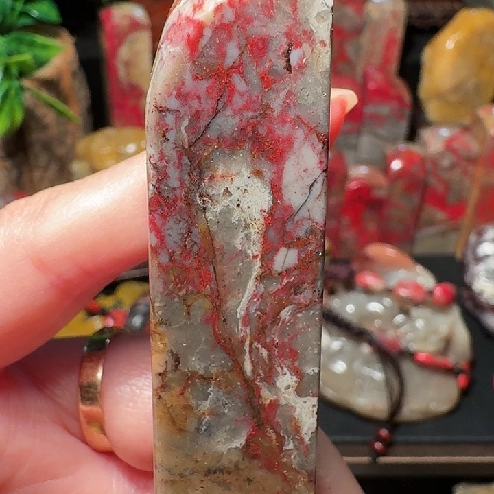 昌化鸡血石用****7昌化鸡血石