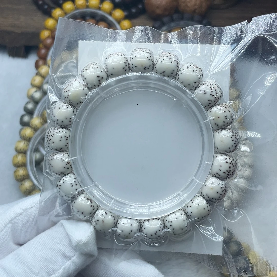 手串星月菩提原生态11✖️10侧留白针尖星