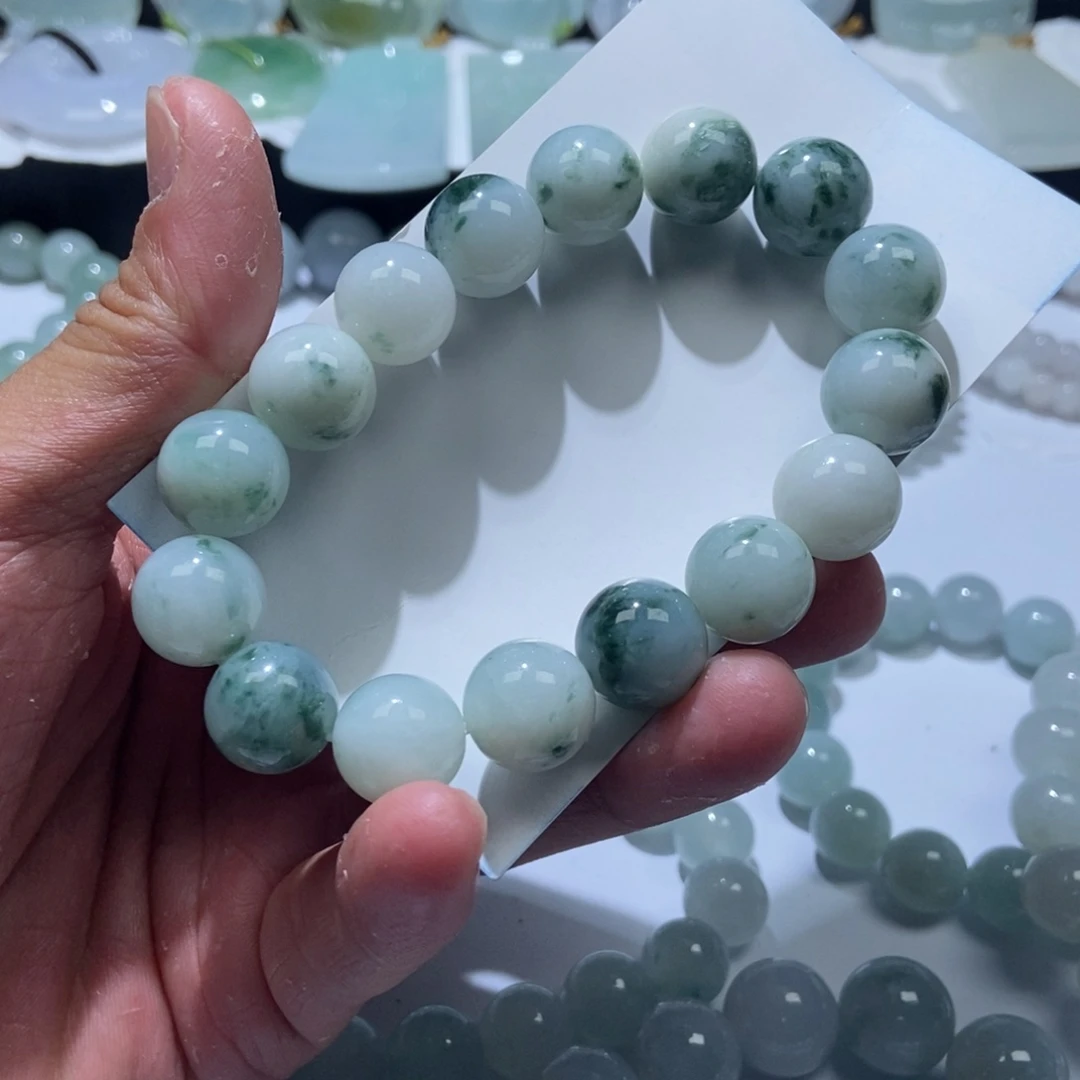 定制翡翠未镶嵌卡13.5