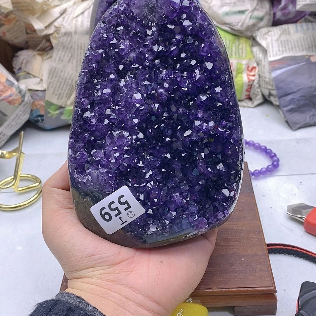 紫晶大型摆件（非配饰）未镶嵌