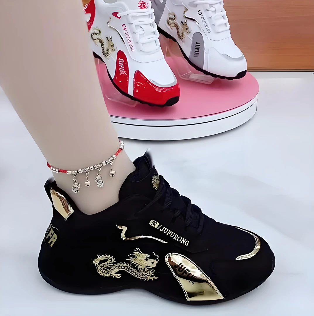 巨芙蓉香港轻奢秋冬款运动休闲百搭软底时尚潮流全皮面增高鞋zb