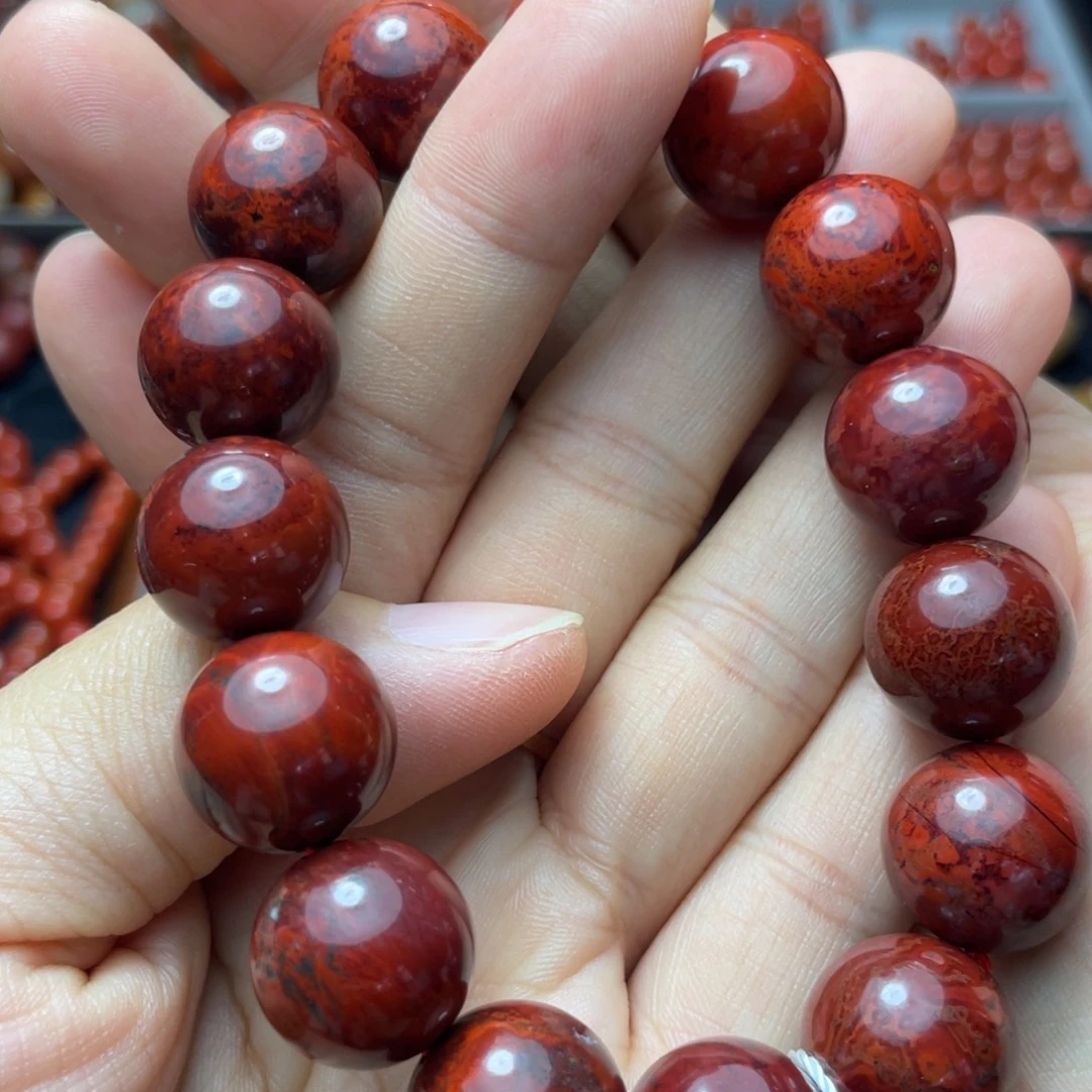 南红玛瑙未镶嵌单珠   15