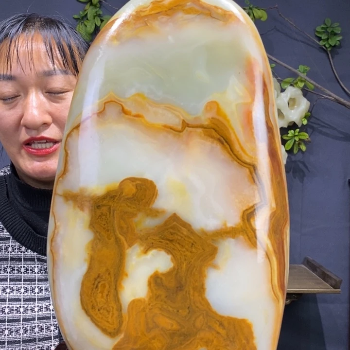 石材精品古青石摆件