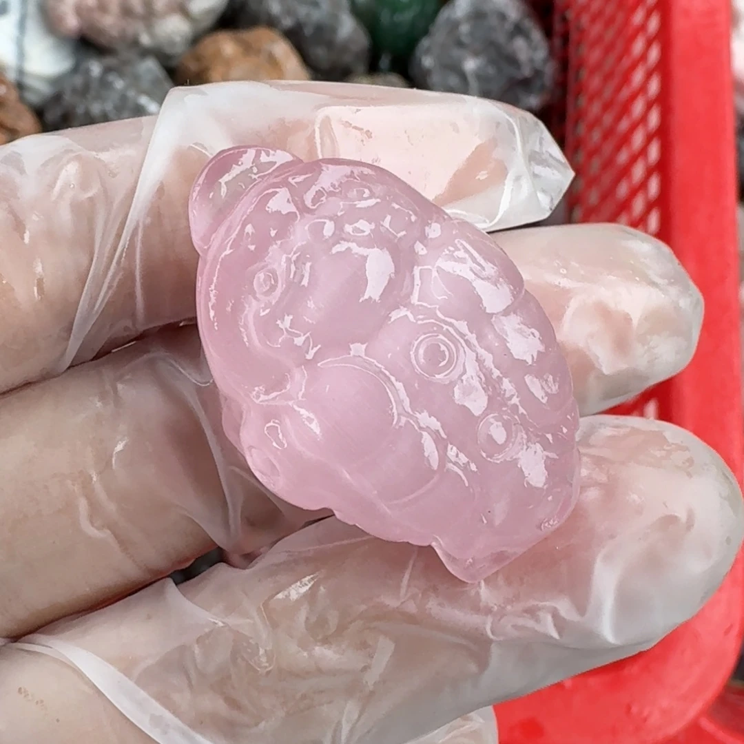 石材金蟾猫眼的金蟾