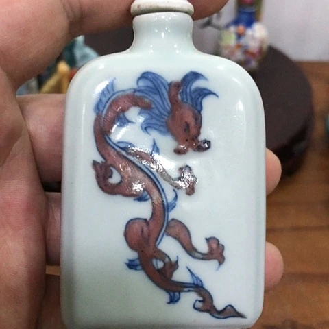 【闪购商品】瓶陶瓷陶瓷瓷器陶瓷手工手绘陶瓷瓷器