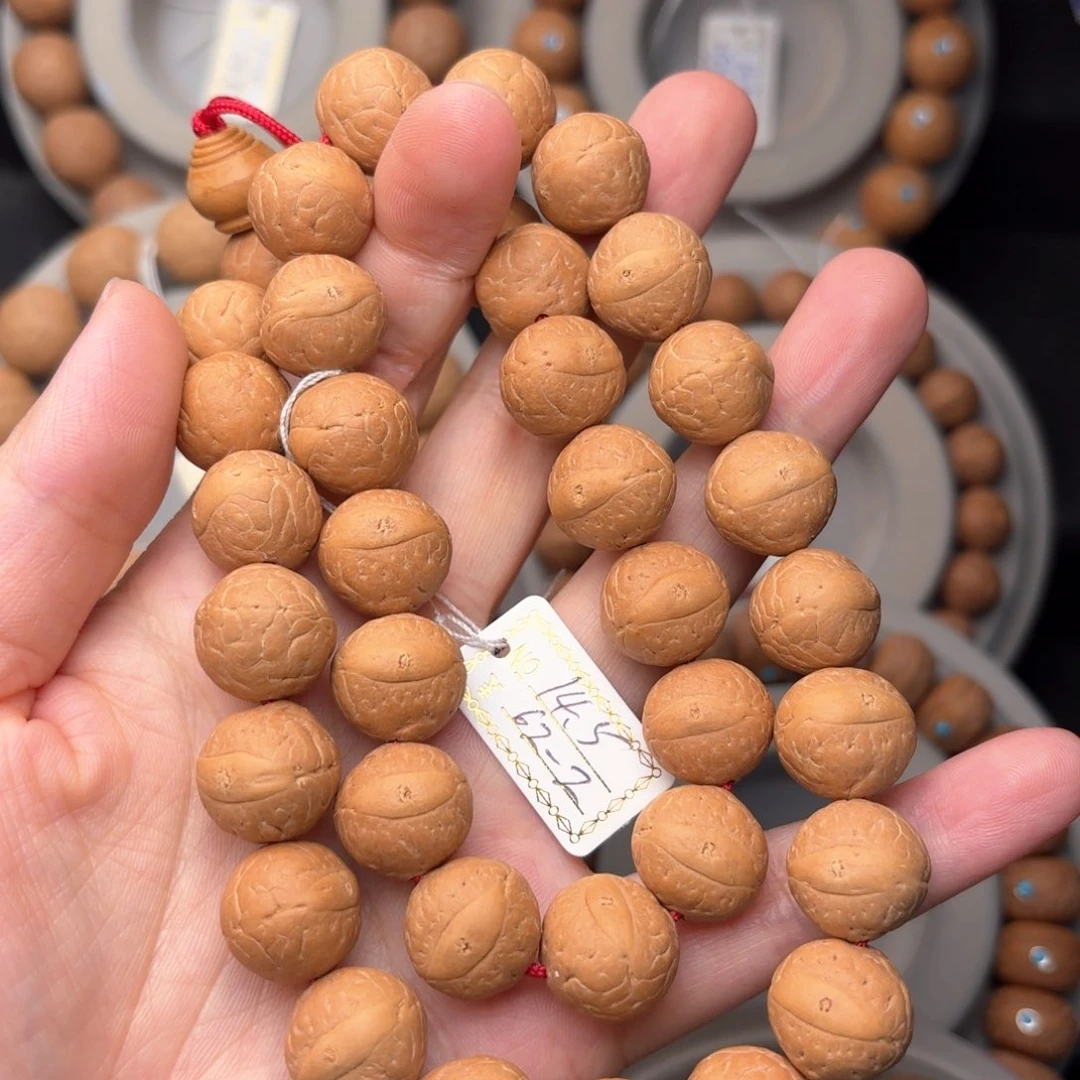 凤眼菩提吊坠精品手持14