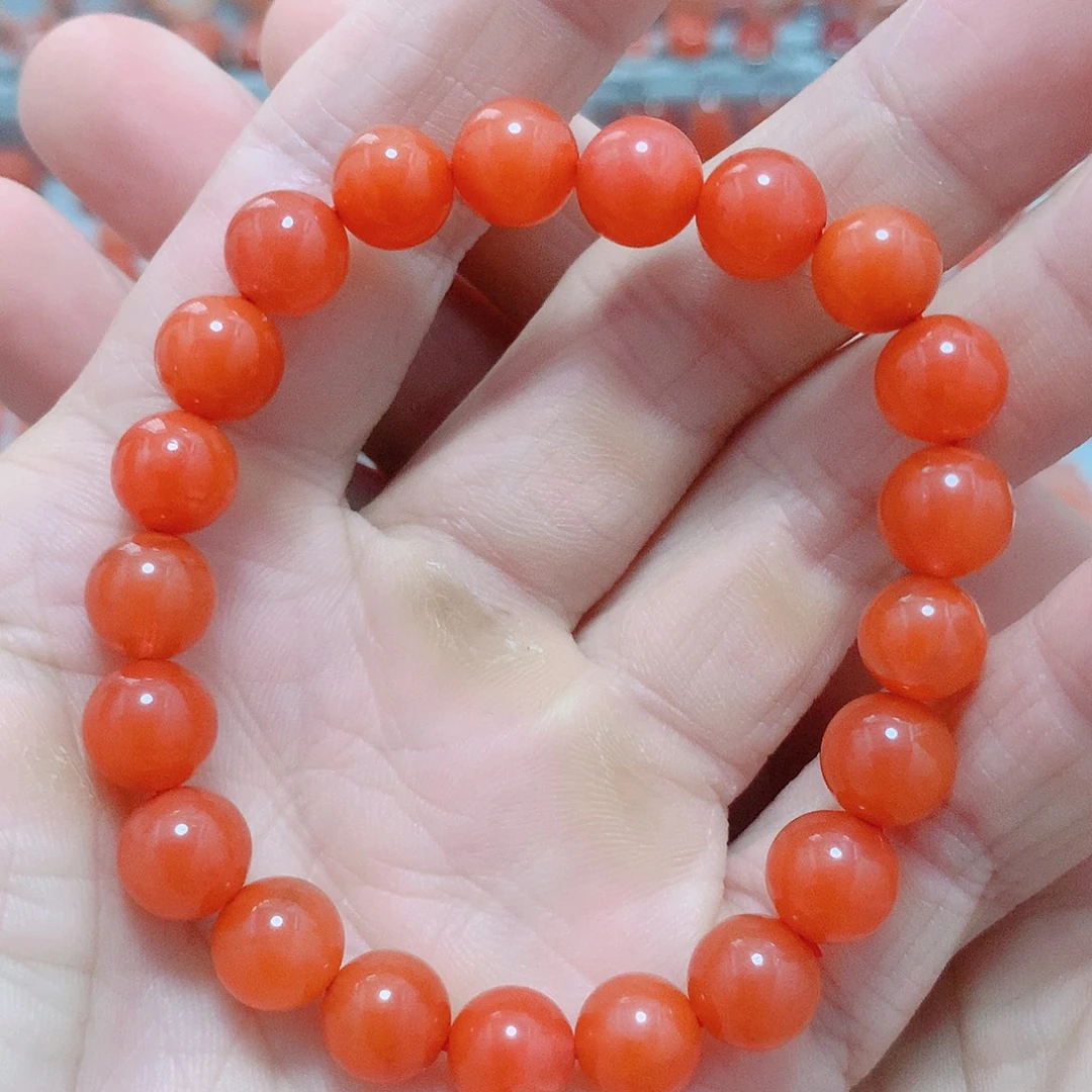 南红玛瑙未镶嵌手串