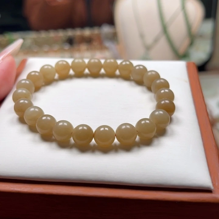 未镶嵌手链和田玉（糖玉）