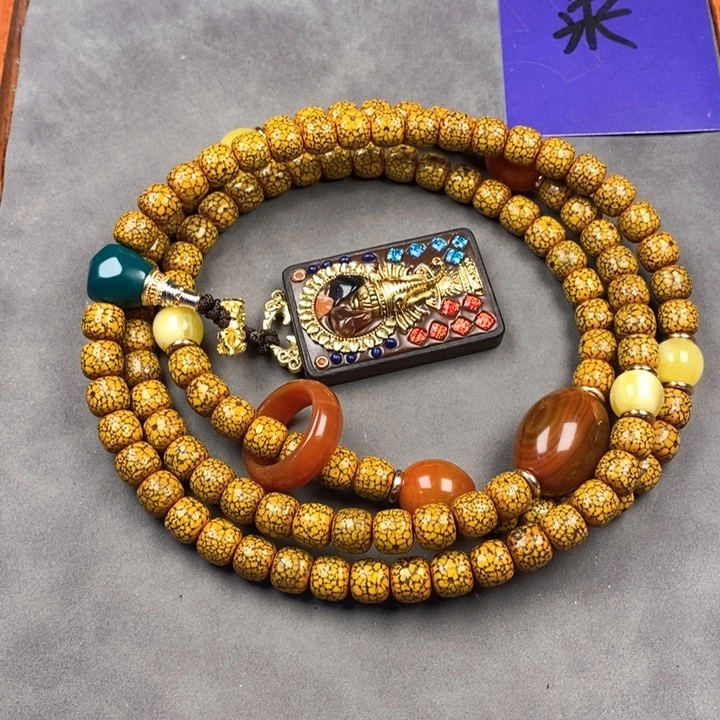 星月菩提吊坠老***?星月