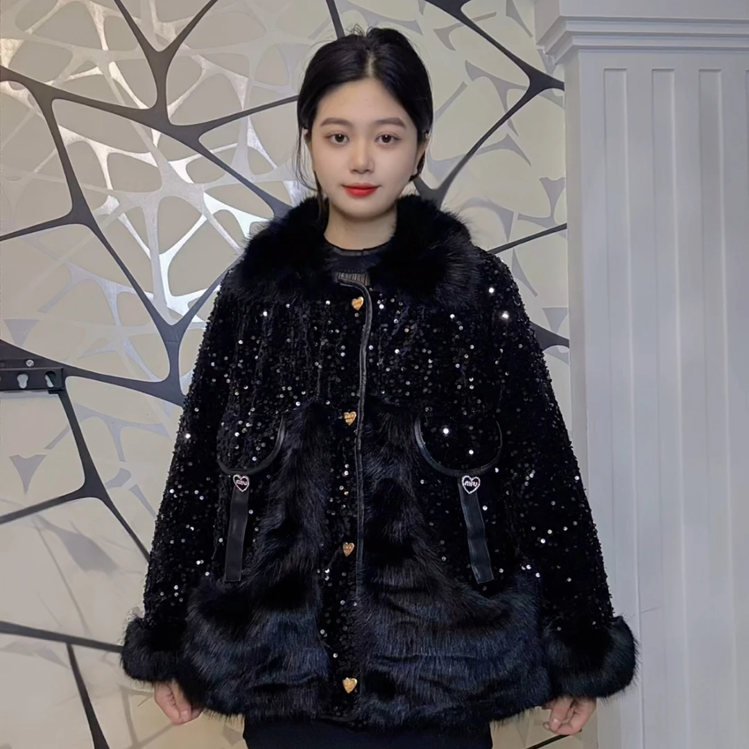 韩派鑫【亮彩】拼接外套