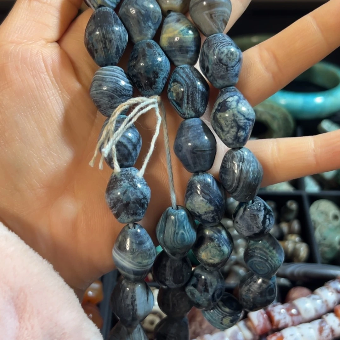 星***境玛瑙/玉髓合金颈饰