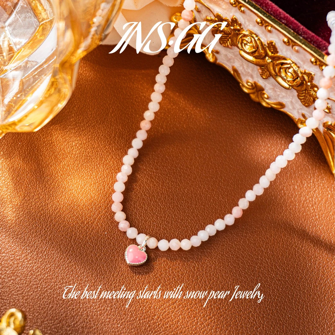 钛钢仿水晶项链 【INS · GG】晶 ♠ 轻奢设计 LX2923 项链·中长