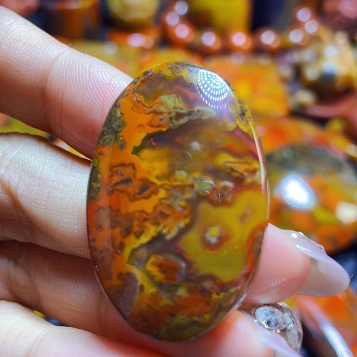 未镶嵌战国红吊坠玛瑙/玉髓