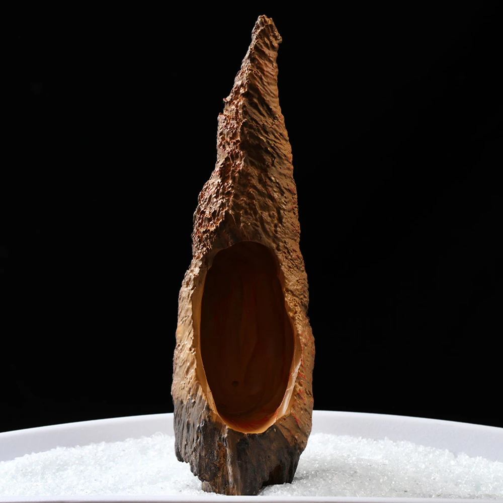 仿真根雕餐具 仿木船餐具