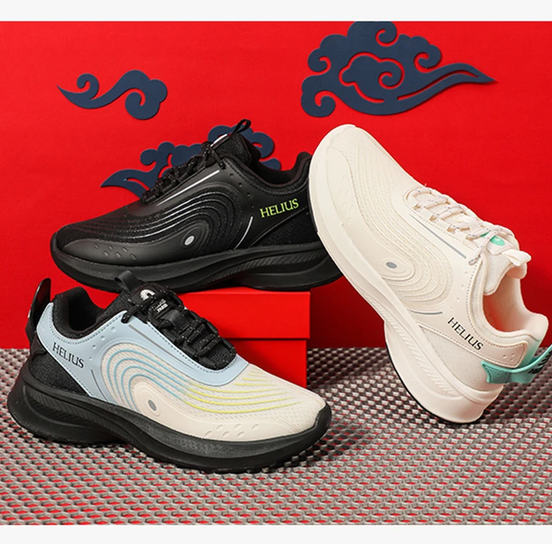 中大童新款防滑透气跑步时尚舒适软底缓震运动鞋网面D9067春季