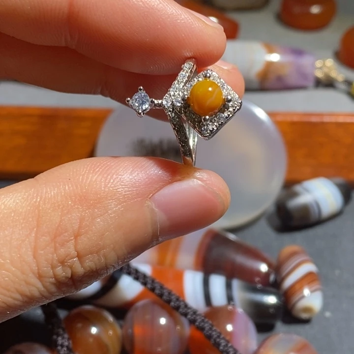 *****玛瑙/玉髓合金颈饰