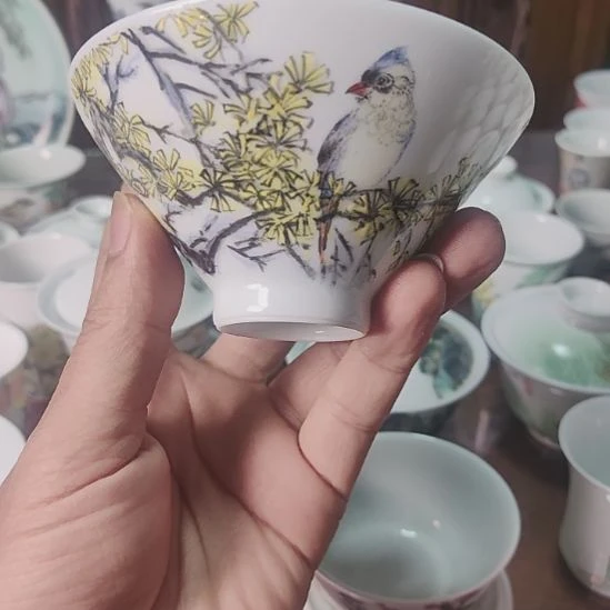 戴玉衡手绘陶瓷杯子