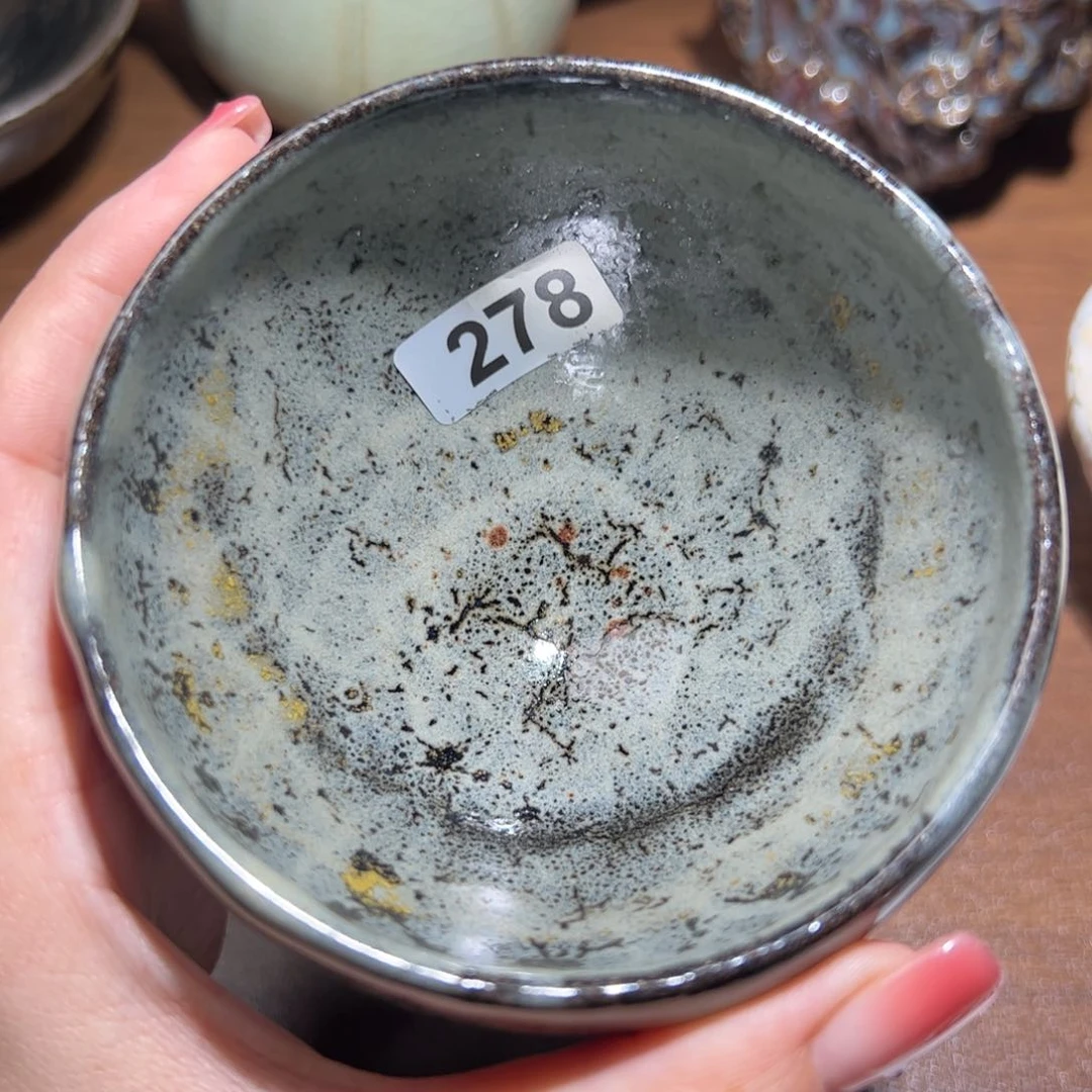 茶盏全手工原矿原釉建盏