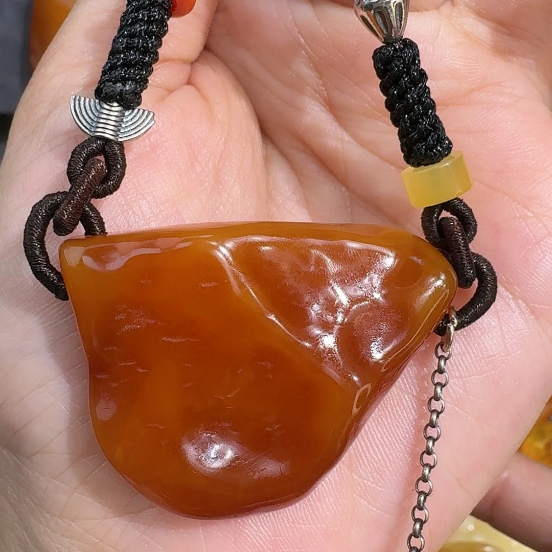 琥珀未镶嵌裸石你