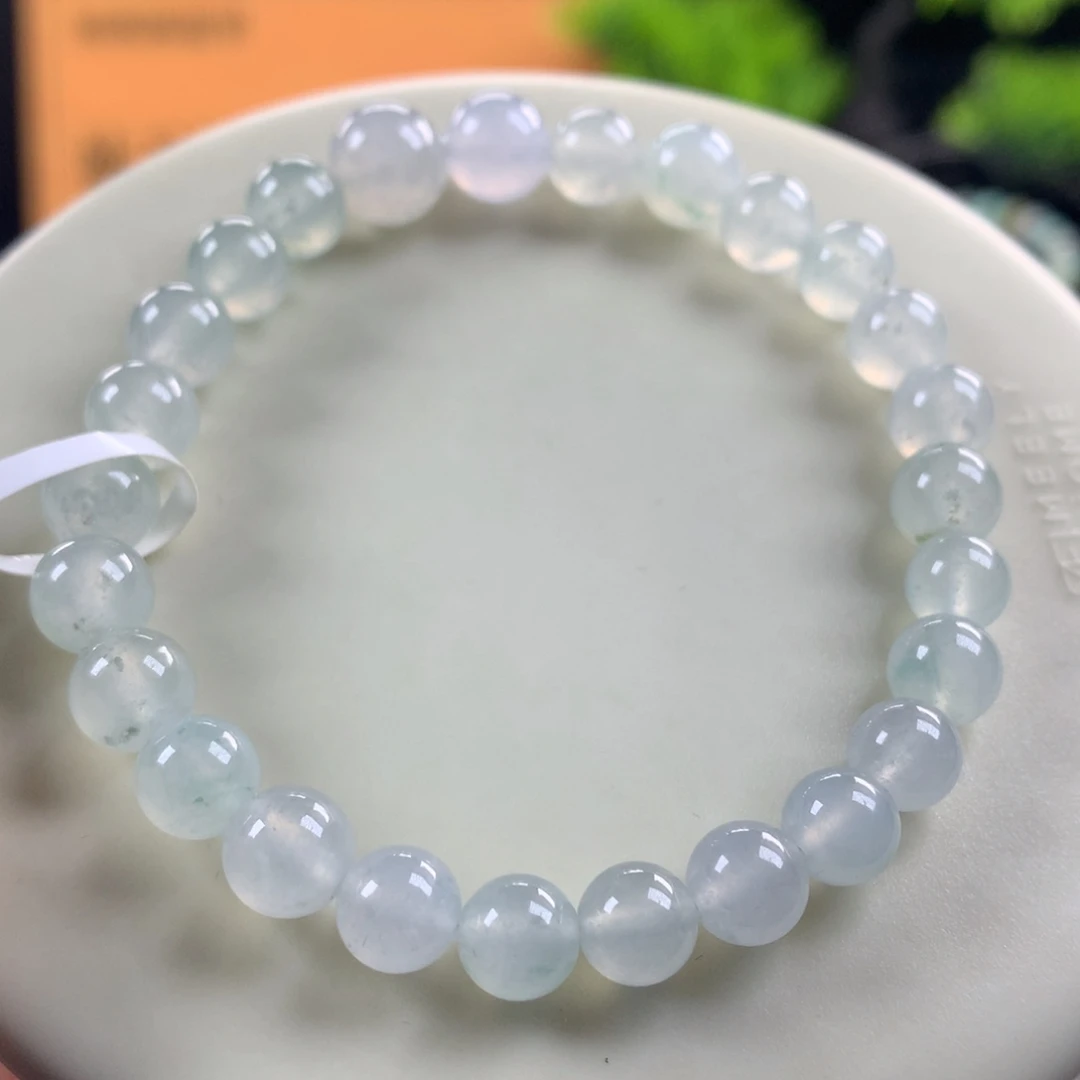 翡翠未镶嵌手链卡6.5～8.5