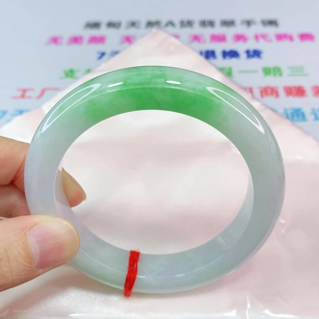 未镶嵌手镯翡翠57.5圈口正圈
