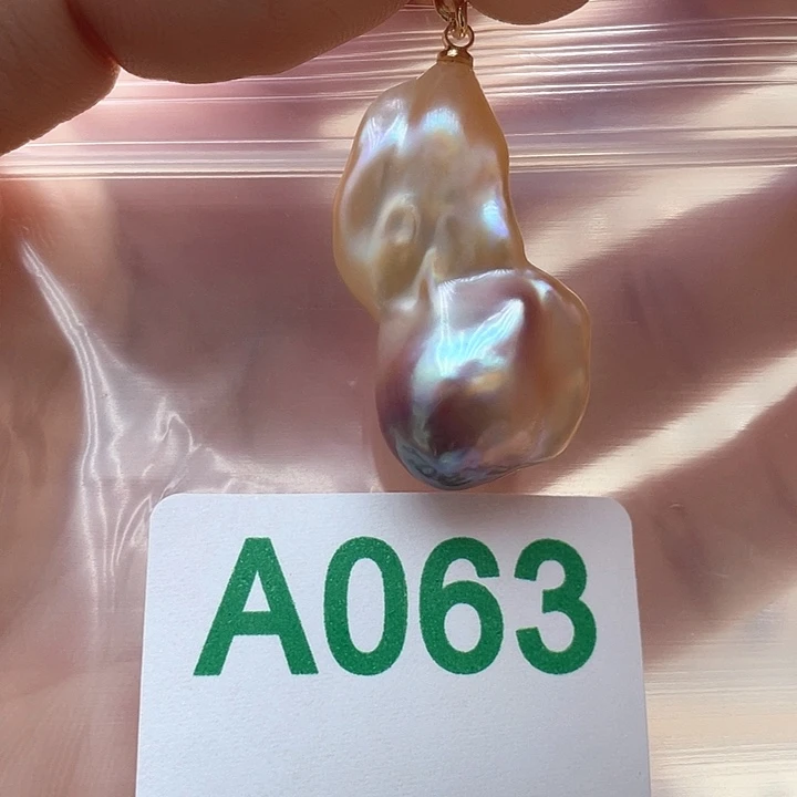 未镶嵌天然珍珠。  漏 漏 漏淡水珍珠