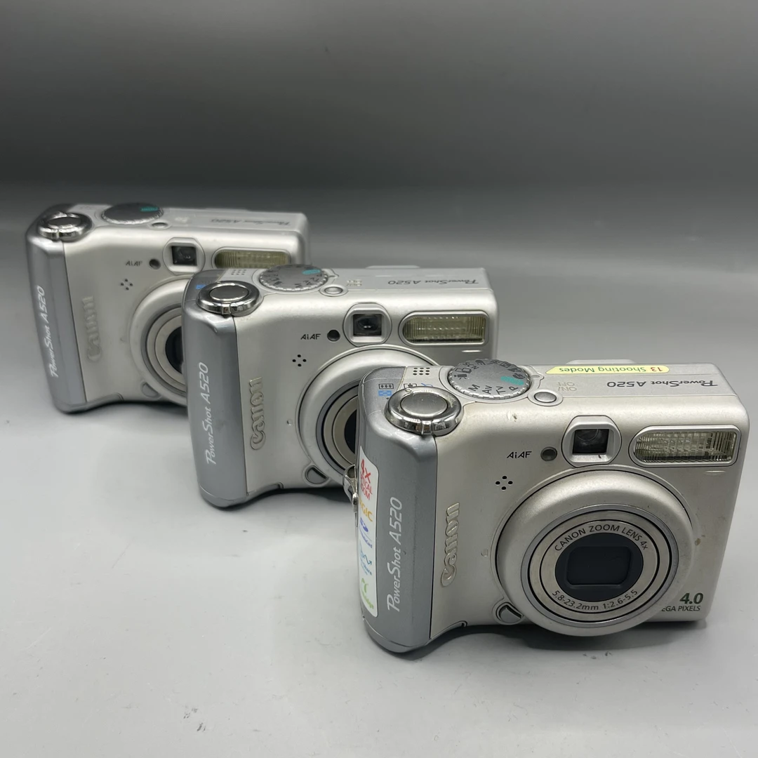 9新 Canon/佳能 特价a520 人像网感冷白皮 中文无瑕配件齐