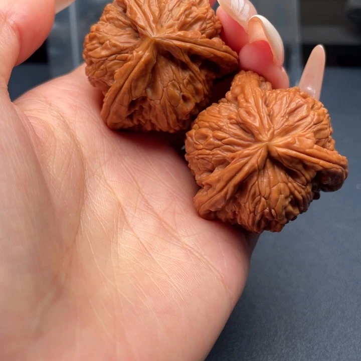 游***生吊坠文玩核桃白狮子