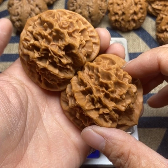 吊坠文玩核桃52秦王