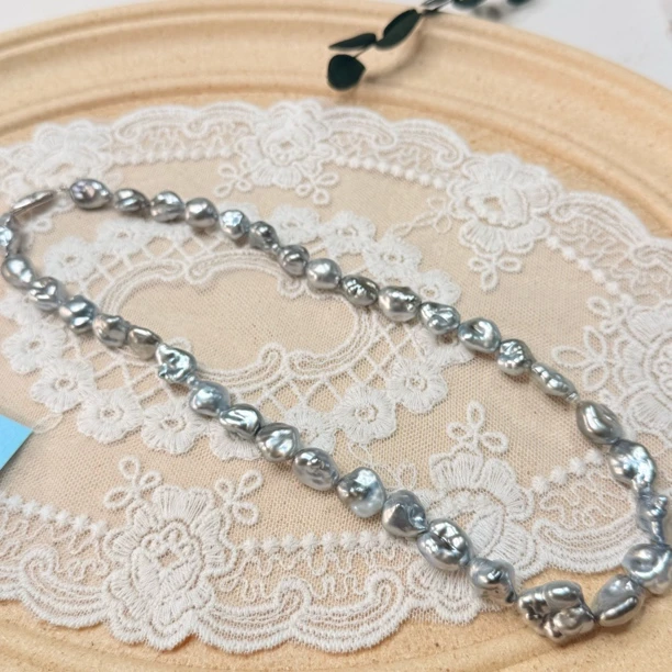 90新  【六六中古】孤品优雅海水珍珠项链ew599链长45珠子9-14