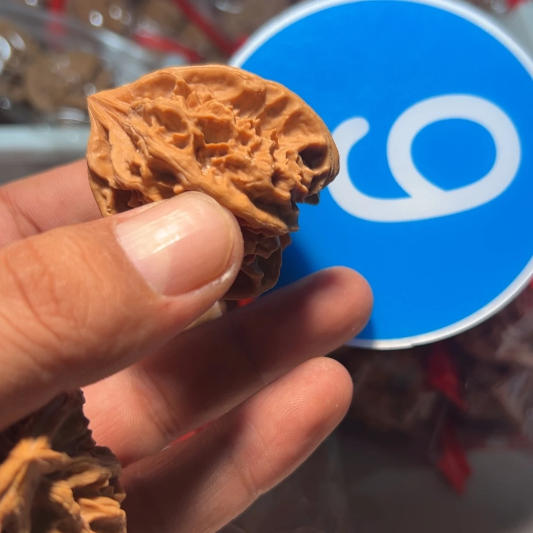 开***克文玩核桃，蓝色06号