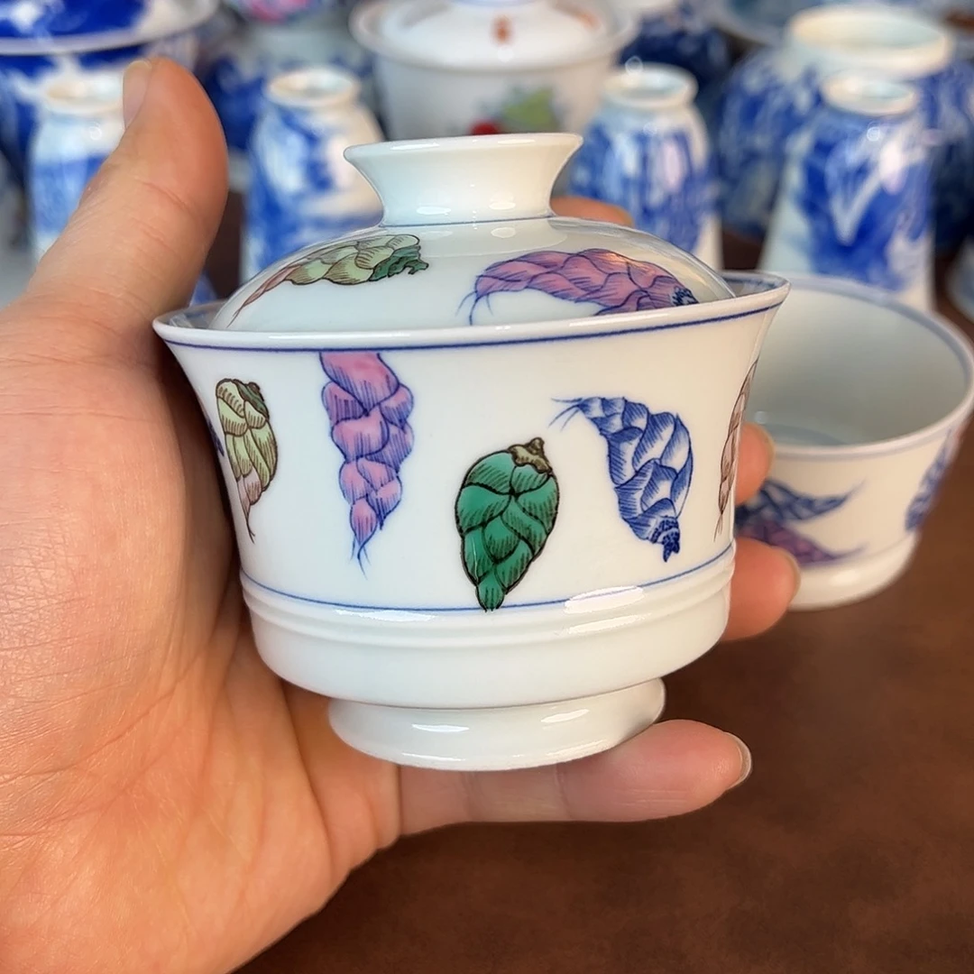 杯景德镇全手工手绘陶瓷