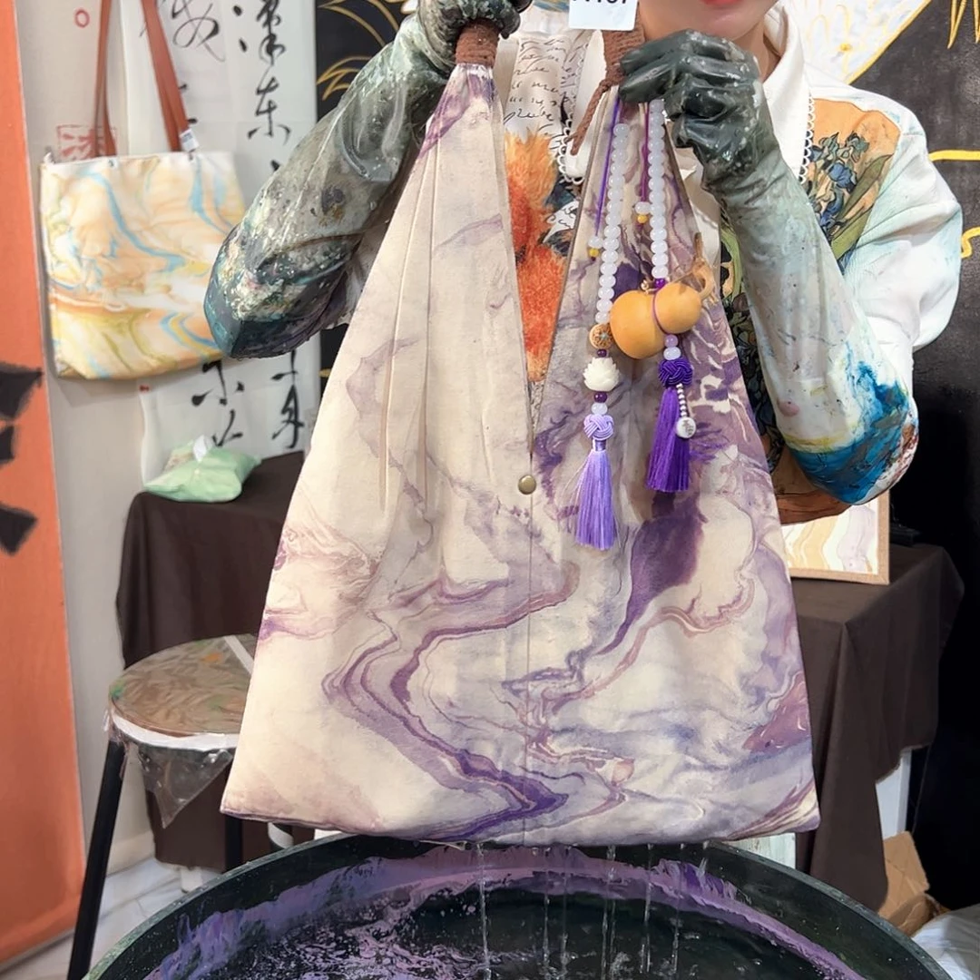 157紫烟禅意包包手作