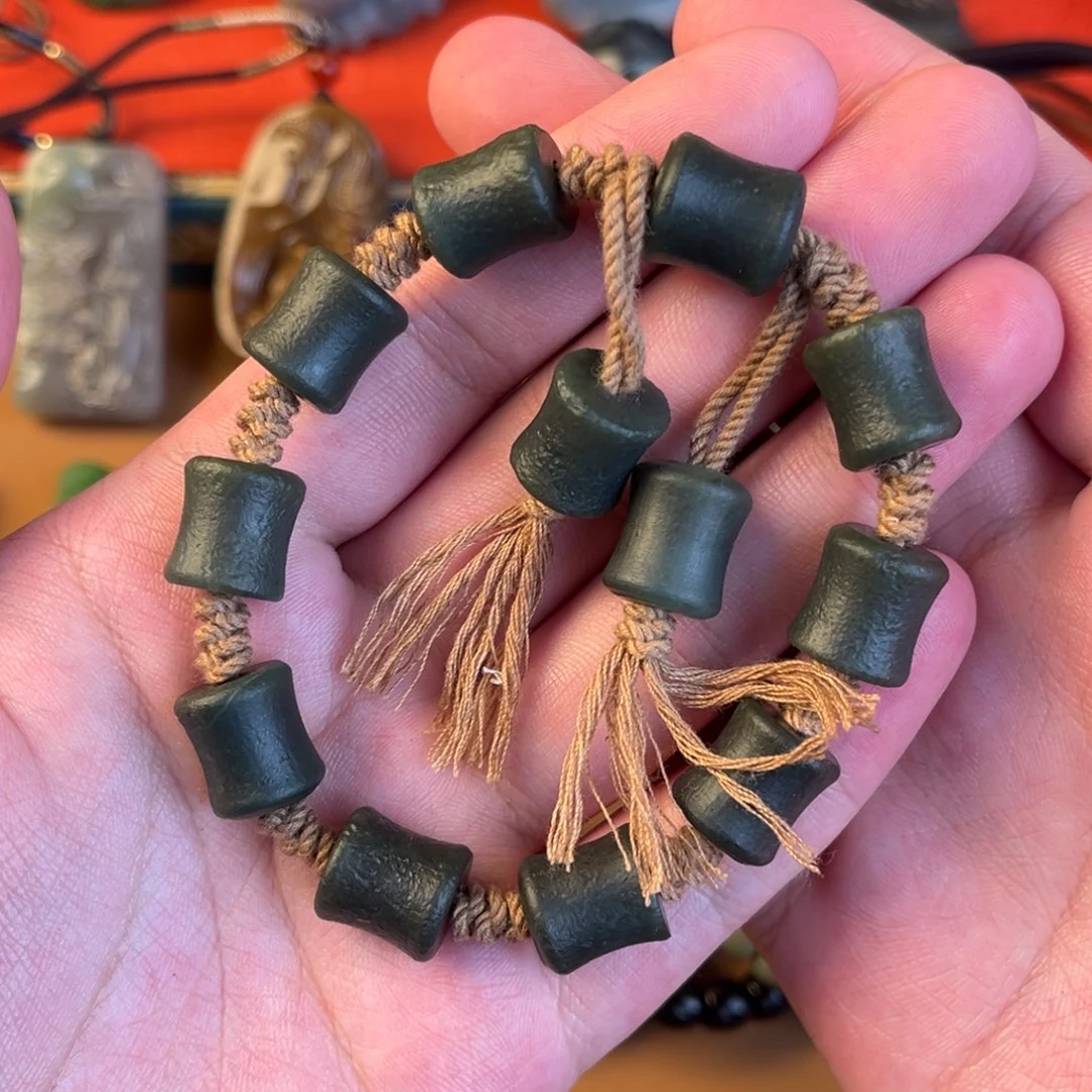 和田玉手链未镶嵌