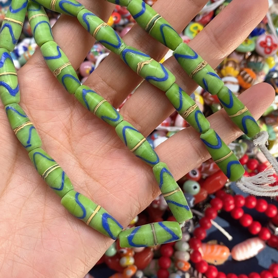 琉璃非金属西亚桶珠