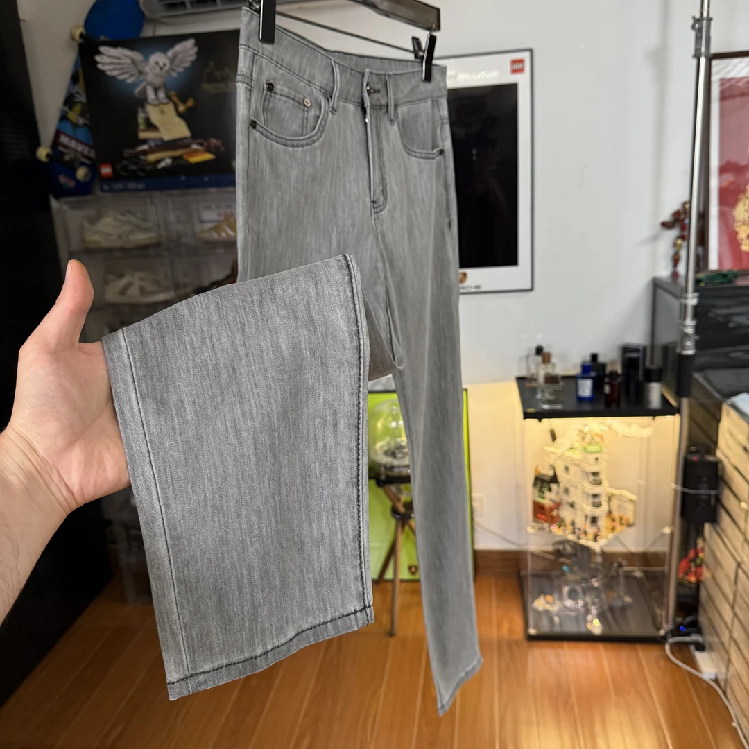 12夏季新款欧货小直筒牛仔裤-6227