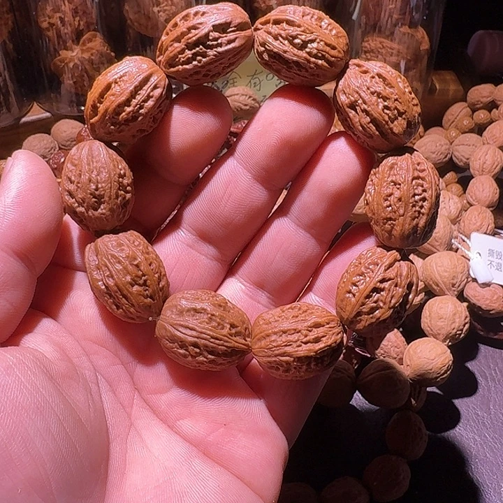 文玩核桃手串小核桃秋子手串18号
