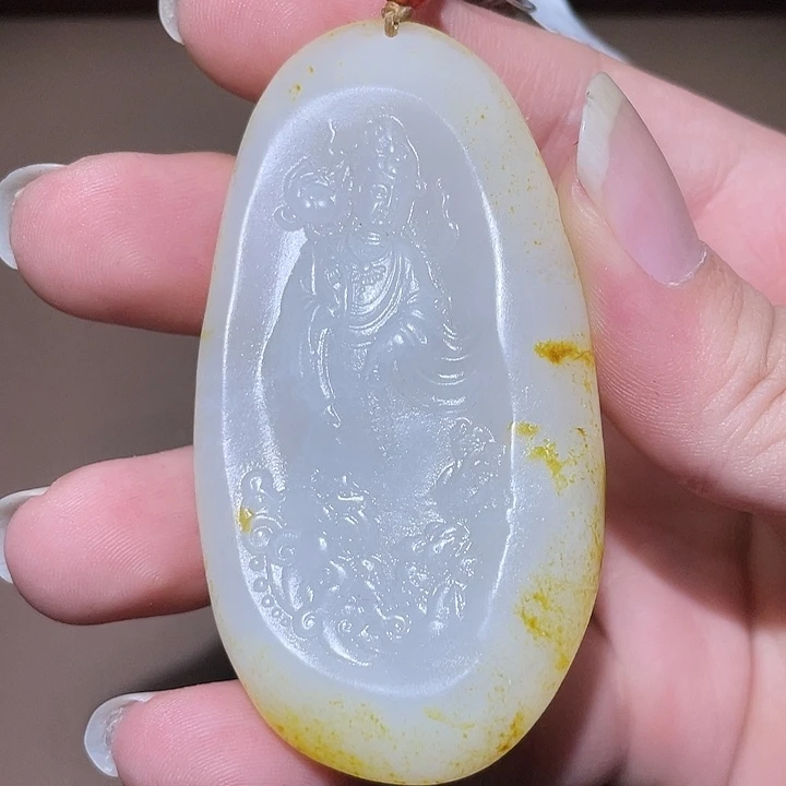 和田玉颈饰未镶嵌Y