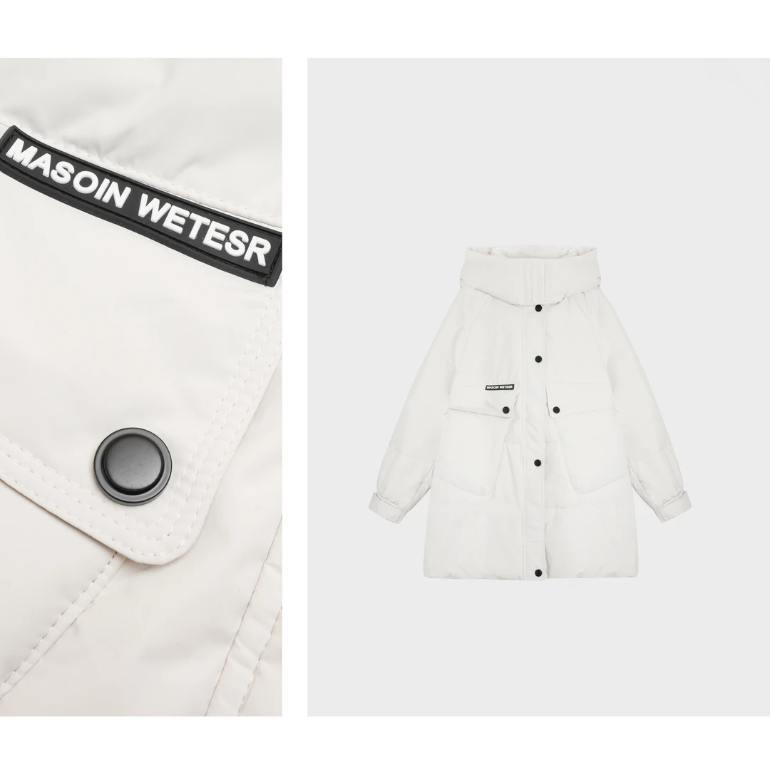 【雪国暖冬】中长款羽绒服宽松版型暖和不臃肿时尚百搭