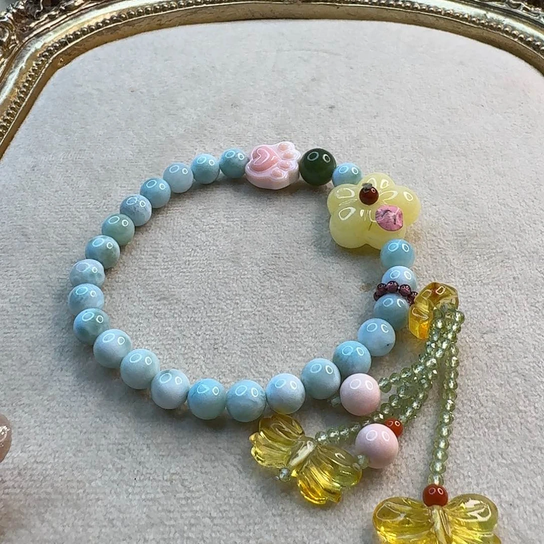 未镶嵌琥珀手链琥珀手串