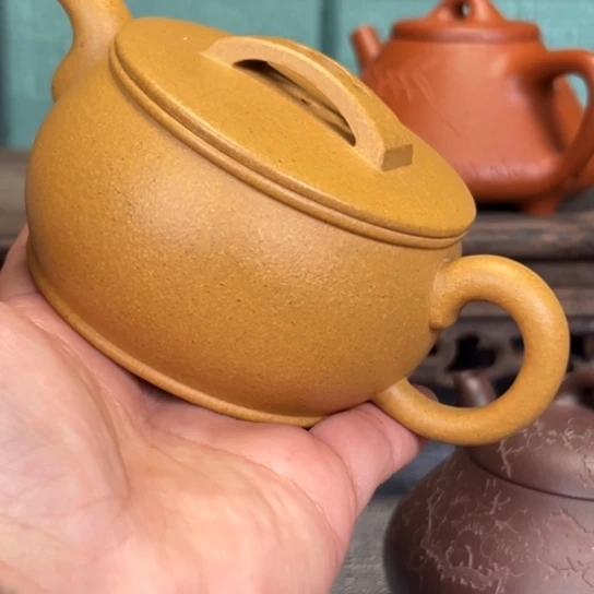 有***，茶壶段泥宜兴紫砂