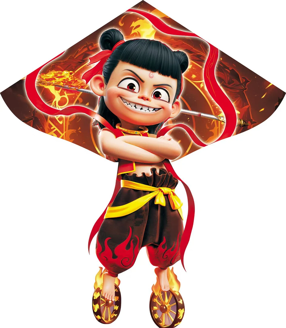 2025国风哪吒魔童版易飞风筝源头厂家直发