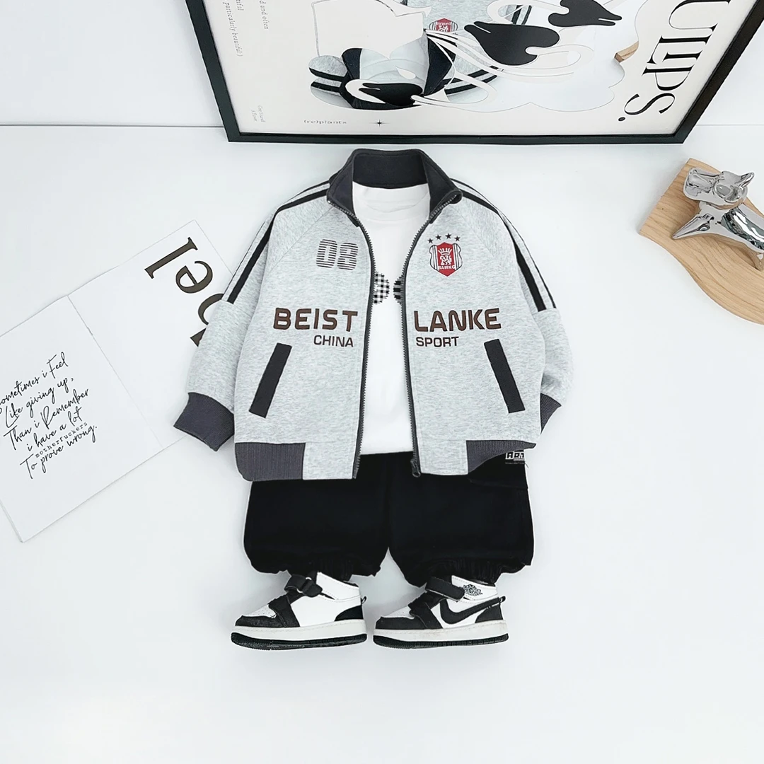 男童休闲外套秋冬款儿童2025秋季新款秋装潮 WGZ364 悠悠童话童装