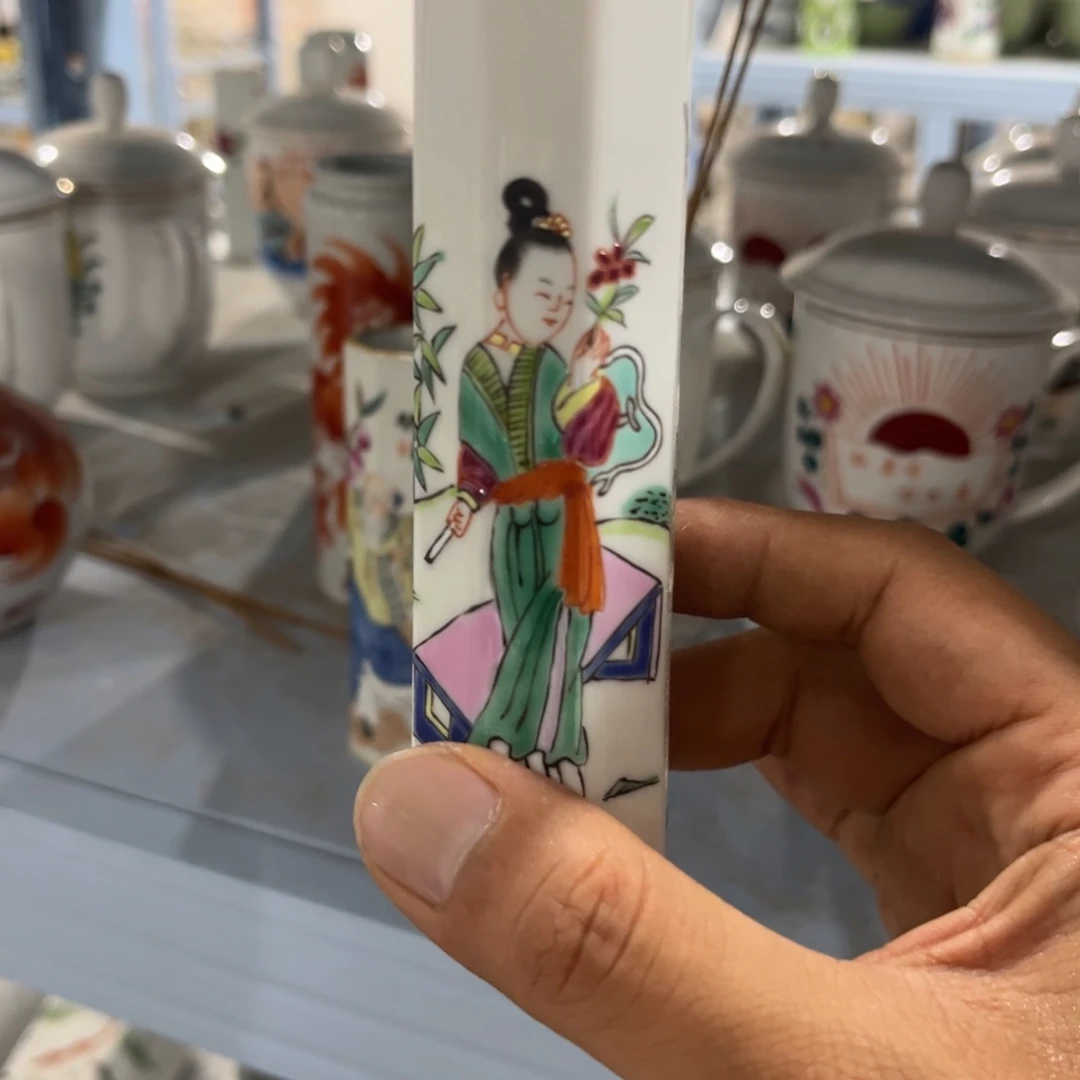 摆件摆件手绘瓷器全部处理