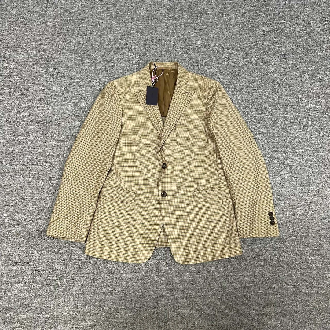 全新未使用 Prada/普拉达 Prada 格纹西装