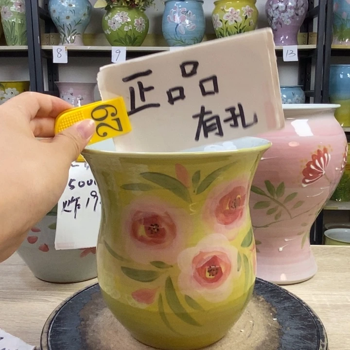 景德镇高温陶瓷花盆