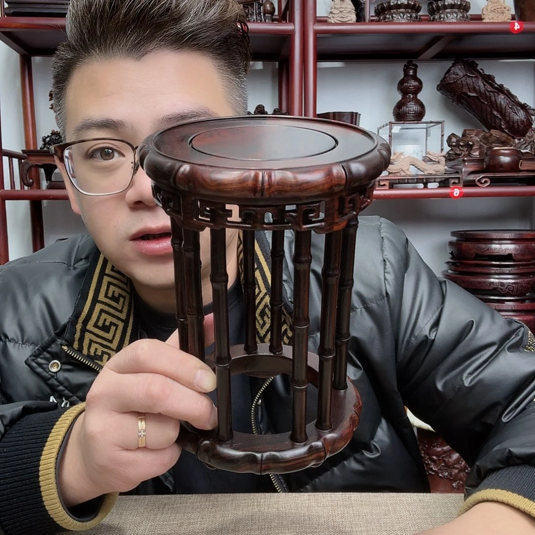 微凹黄檀工艺品底座