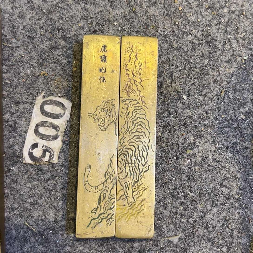 黄铜摆件，文房摆件工艺品